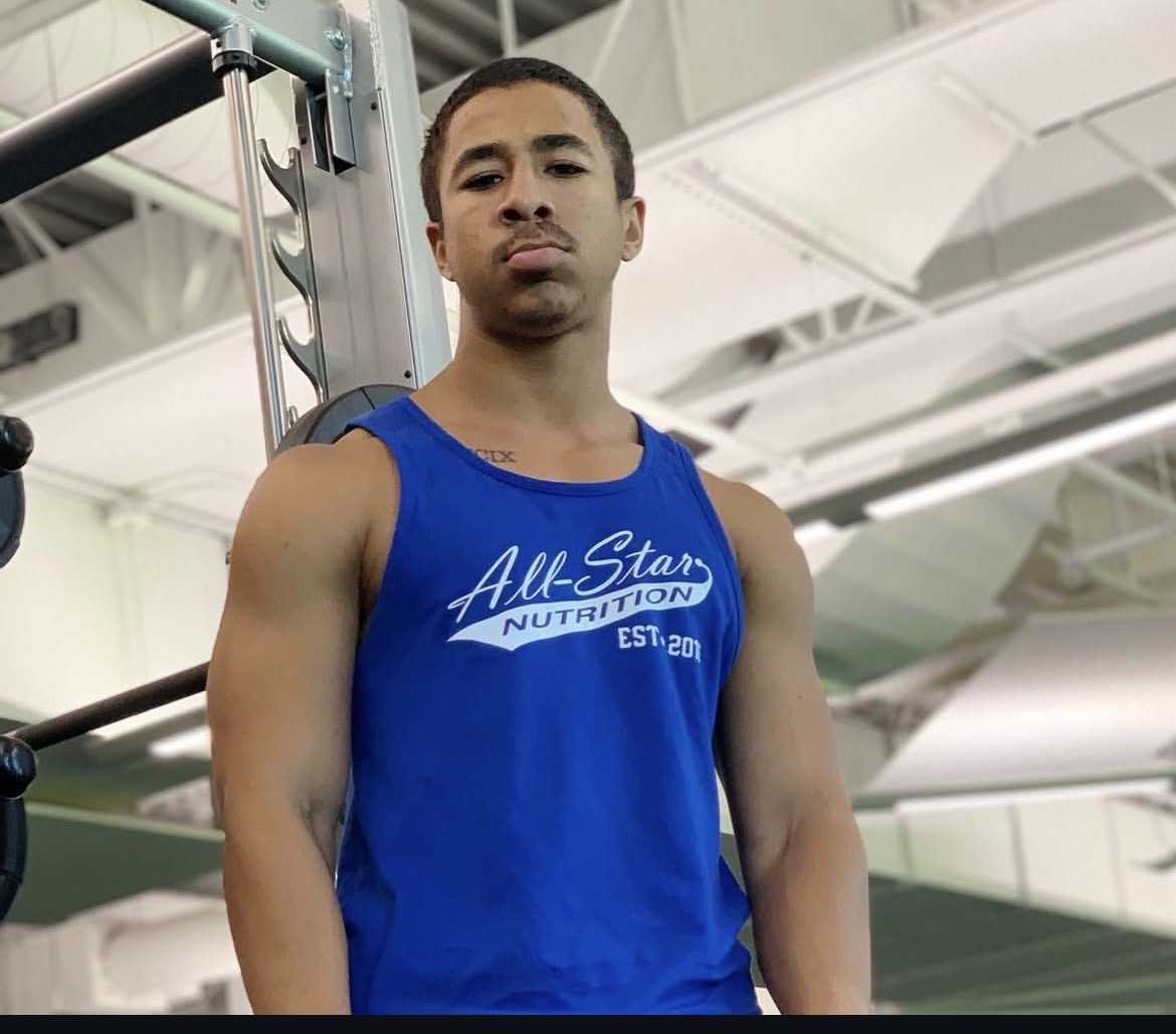 Adrian, certified trainer at Snap Fitness, in the gym